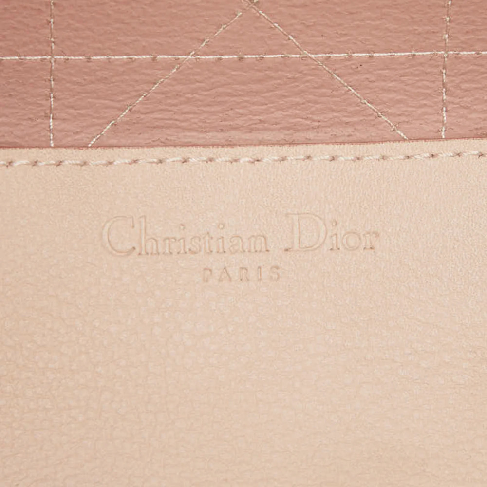 CHRISTIAN DIOR Pink Leather Shoulder Bag - Picture 9 of 11